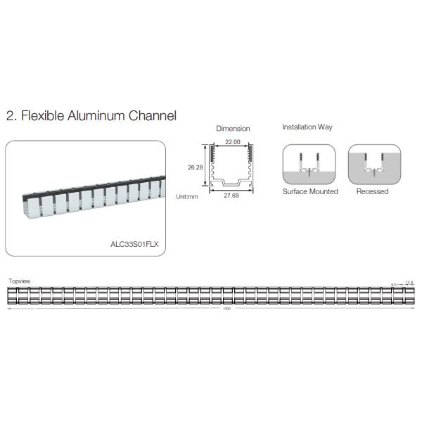 Super Long Silicone LED Neon Flex 2W/m 5W/m 9W/m 12W/m