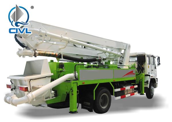 51 M Cement Pump Truck Cement Transport Trucks 4 Sections Arms 50m³ Output, HB52B/HB52A-I