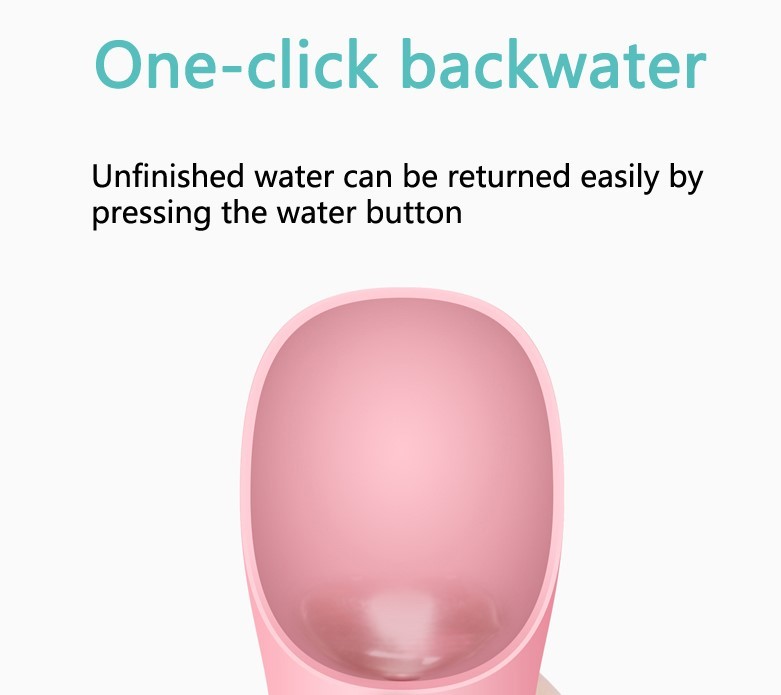 380ml отделяемые портативные 2 в 1 распределителе бутылки с водой собаки с хранением еды