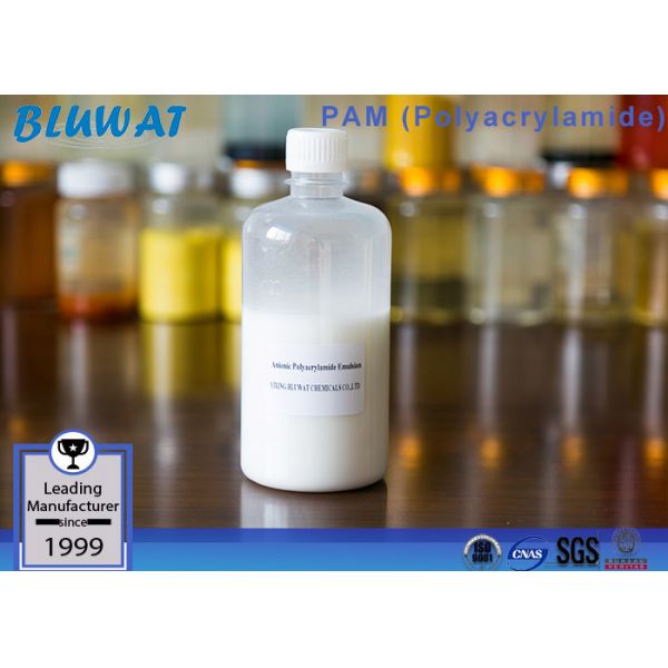 PAM Liquid Anionic Polyacrylamide Emulsion Oil Based Water Based