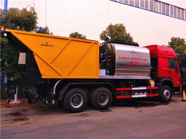 24m3 Asphalt Distribution Truck 8x4, Chip Sealer Truck síncrono