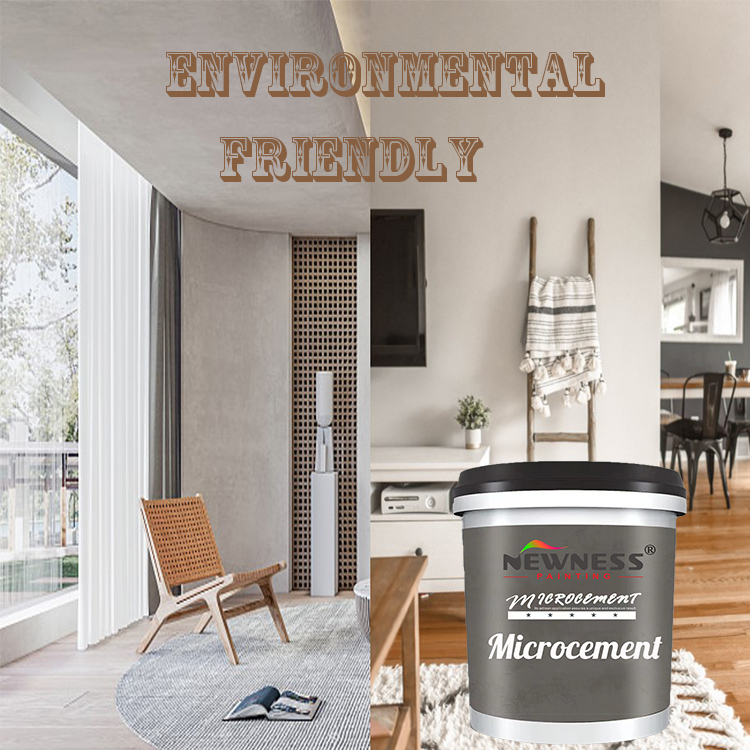 Микроцемент из полиуретановой смолы для проектирования зданий