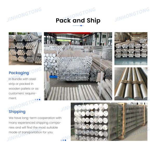 5083 6061 6082 7075 Aluminum Round Bar 9.5mm Al EC Eod H12 Suitable for Various Industrial Applications