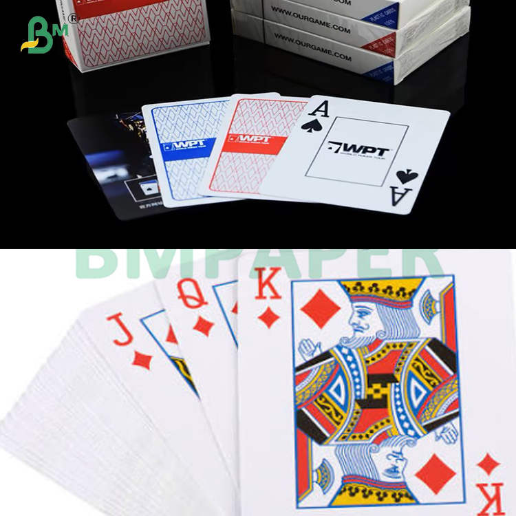 High Whiteness 300 GSM Linen Finish Black Core TCG Cardstock