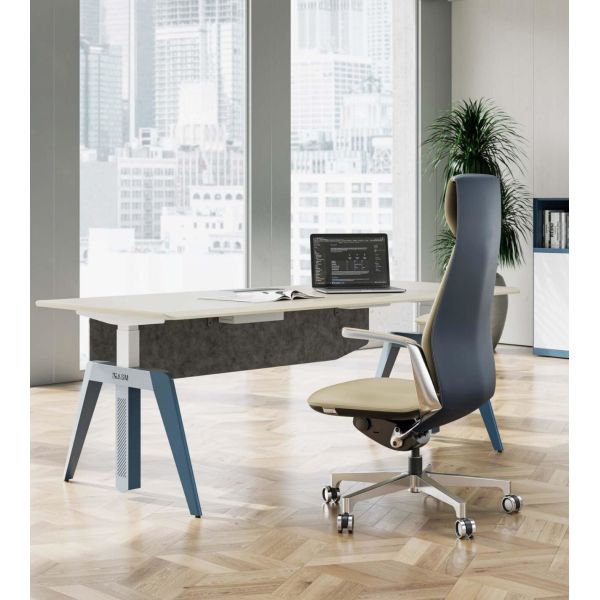 Modern Office Swivel Chair Hotel Study Room High Back Comfortable Leather Chair