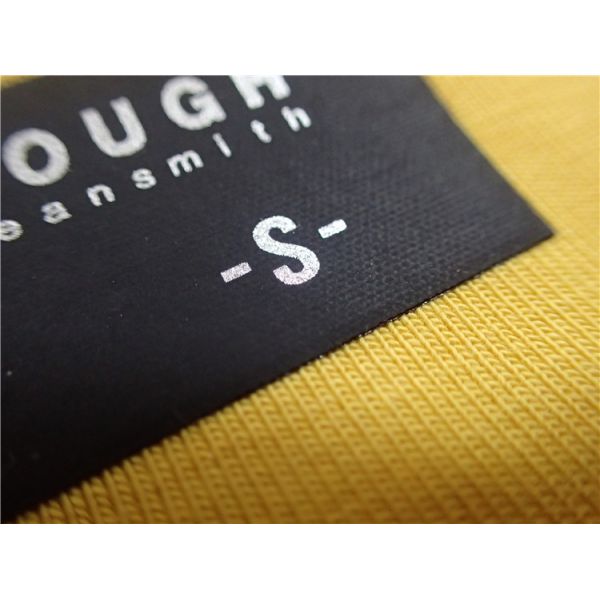 0.5mm Thickness Heat Transfer Clothing Tags Printed Silver Reflective Logo On Soft TPU