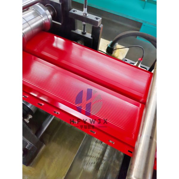 Hydraulic Shears Cutting Wall Panel Roll Forming Machine Intelligent  Wall Panel Machine