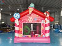 Commercial Grade Inflatable Bounce House Candy House Inflatable Jumping Castle