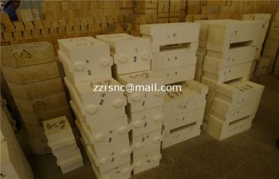 Casting Big High Alumina Refractory Brick / Block For Lining Furnaces