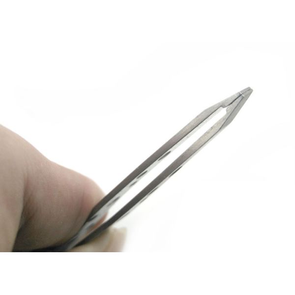 Makeup Beauty Tool Tattoo Accessories Stainless Steel Eyebrow Tweezers Slant Tip