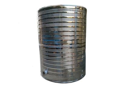 Cylinder Shape Water Storage Tanks , Vertical Stainless Steel Water Tank