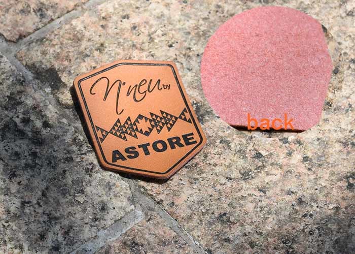 заплата толстой таможни 1.5mm выбитая кожаная для джинсов кладет одежду в мешки