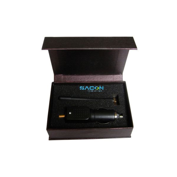 Mini GPS Jammer for Cars with 1575MHz GPSL1 Blocking, 1-20M Jamming Range, and 0.5Watt Output Power
