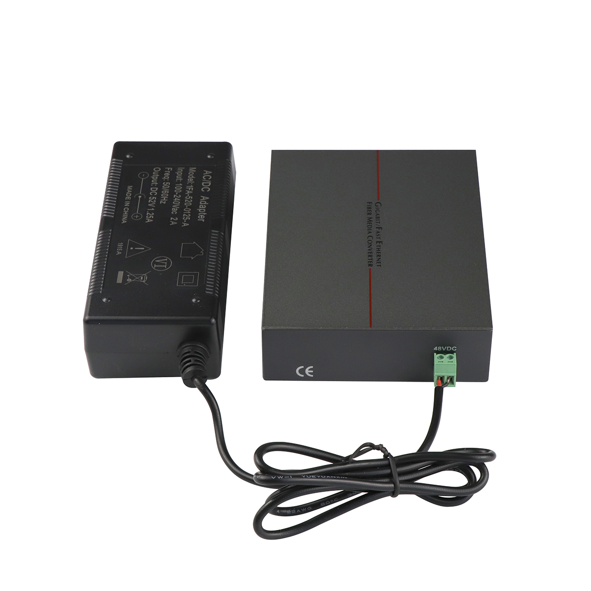 SFP Fiber Optic Ethernet Media Converter Megabit Rack Монтируемый беспроводный LFPT DC5V