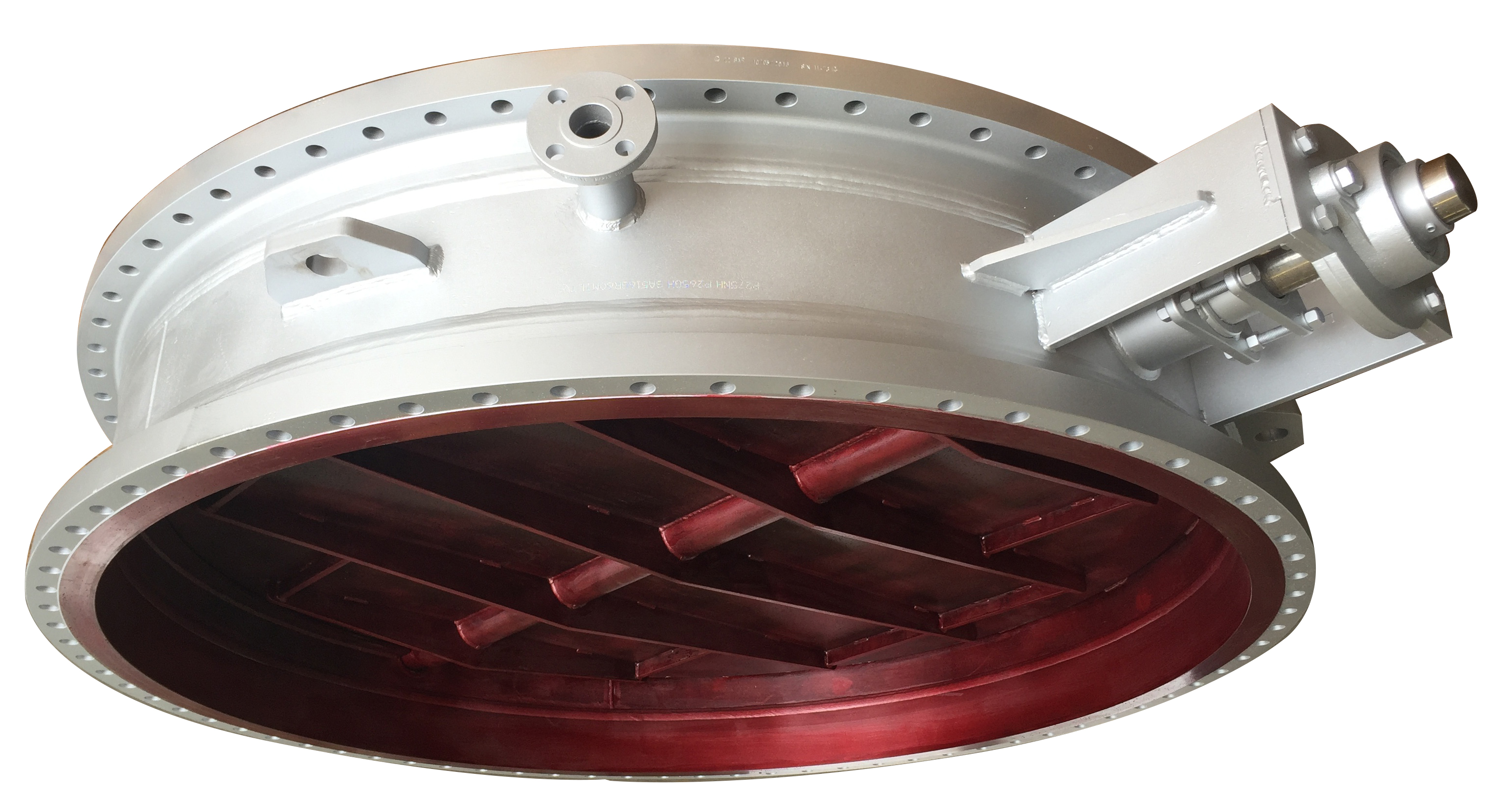 2.5 дюймов 2 в 16 дюймов Нулевая утечка Вентиляционный клапан Бабочка Низкий крутящий момент