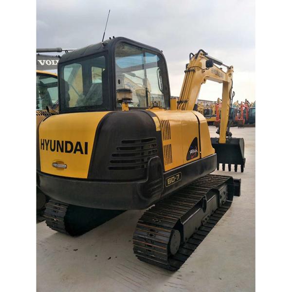Used HYUNDAI 60 Excavator Machine Weight 10000 KG and Low Working Hours 2001-4000