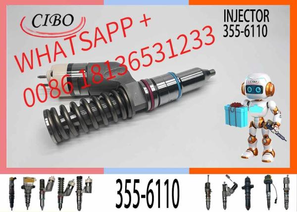 Injetor de combustível para motores a diesel Injetor de combustível para motores a diesel para ferrovias comuns 355-6110