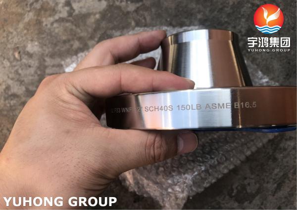 ASTM A182 F316L B16.5 Stainless Steel WNRF Forged Flange for Water Treatment