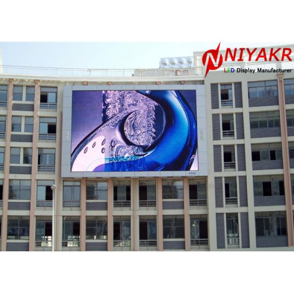 Energy Saving 10mm Video LED Screen For Advertising Outdoor 100000 Hours