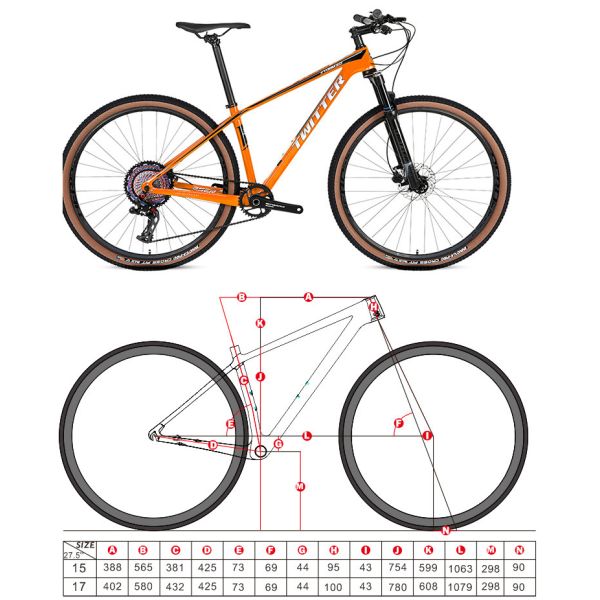 27.5 29 Inch Carbon Mountain Bike RS 13speed With Air Suspension Fork