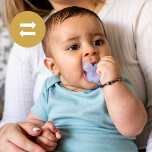 Bpa Free Infants Bite Chew Supplies Nipple Flat Teat Baby Silicone Pacifier