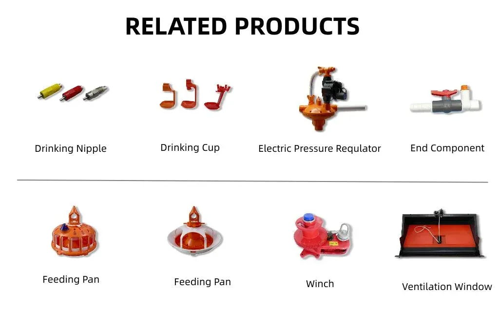 Automatic Poultry Water Nipple Drinker with 360 Degree Triggering for Broiler Chickens
