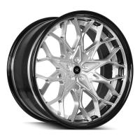 Custom 3Piece Forged Aluminum Alloy Wheels #Alfa Romeo Giulia 952 19 Inch Gloss Lip Brushed Disc