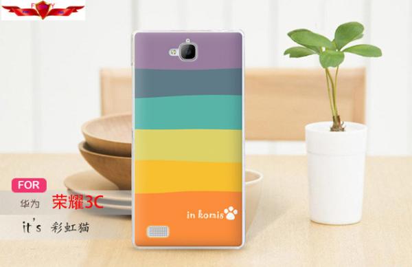 Multi Styles HUAWEI HONOR 3C PC Cover Cases Ultimate Fit