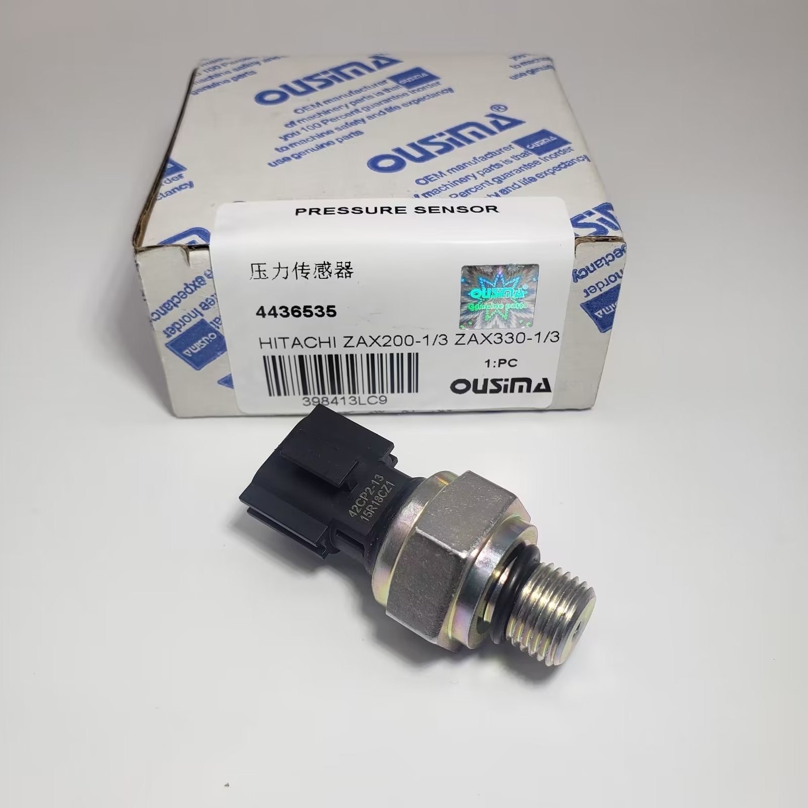 Датчик 4436535 давления масла для Хитачи ZAX200-1 ZAX200-3 ZAX330-1 ZAX330-3