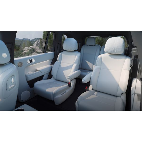 Grey Metallic Paint and Leather Seat LiXiang L8 Air SUV with Intelligent Driving