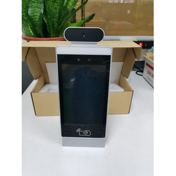 Wall Mount 8 Inch Body Temperature Meter Face Identification Screening Monitor With Infrared Imaging Camera