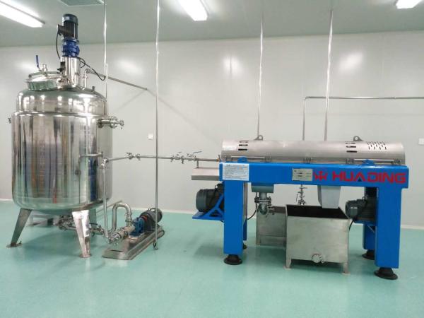 Traitement des eaux résiduaires de séparateurs de centrifugeuse du décanteur 440V d'acier inoxydable 90KW