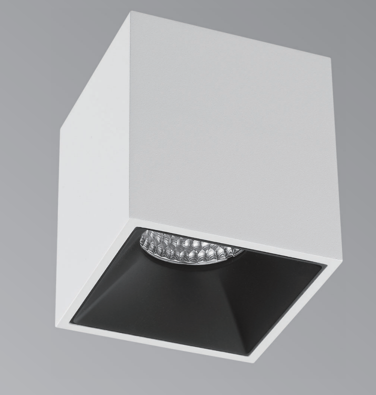 Simple White Black Kitchen bathroom Bedroom corridor Spot Light COB Surface Mounted LED Downlight 10W 14W 20W 24W