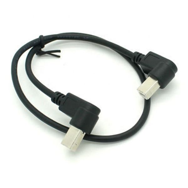 Customization 90 Degree Right Angle Male to Male USB B Cable