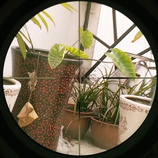 1-10x24 IR Illuminated Hunting Rifle Scope Reticle Optics Scope For Outdoor