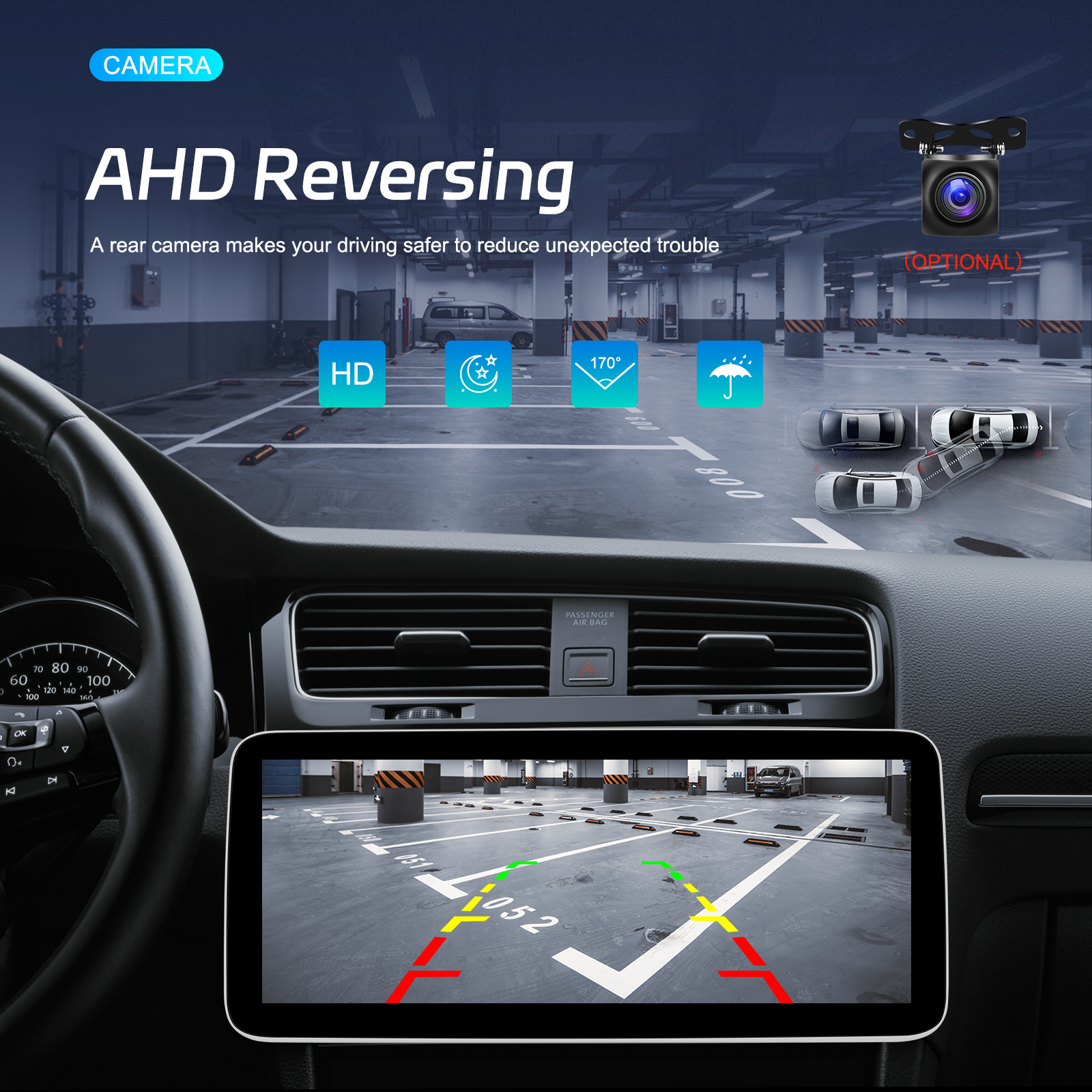 USB подключение 12,3 дюйма полный сенсорный экран QLED Android Автомобильное радио Универсальный год 6 128 ГБ