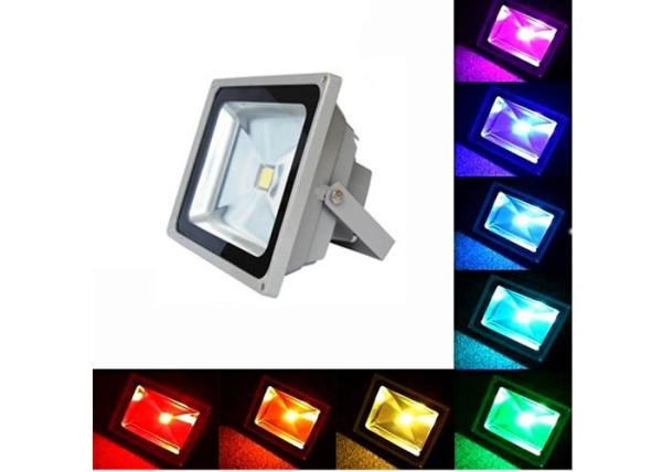 50W LED RGB Floodlights Outdoor 85V - 265V Spotlights With Remote Controller
