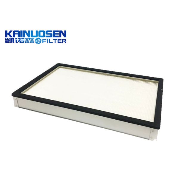 Nitrile Seals Air Conditioner HEPA Cabin Filter 0.01~1000 Microns