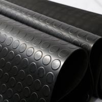 Folha 3mm de Mat Round Button Rubber Ground do assoalho escorregadio do uso industrial anti