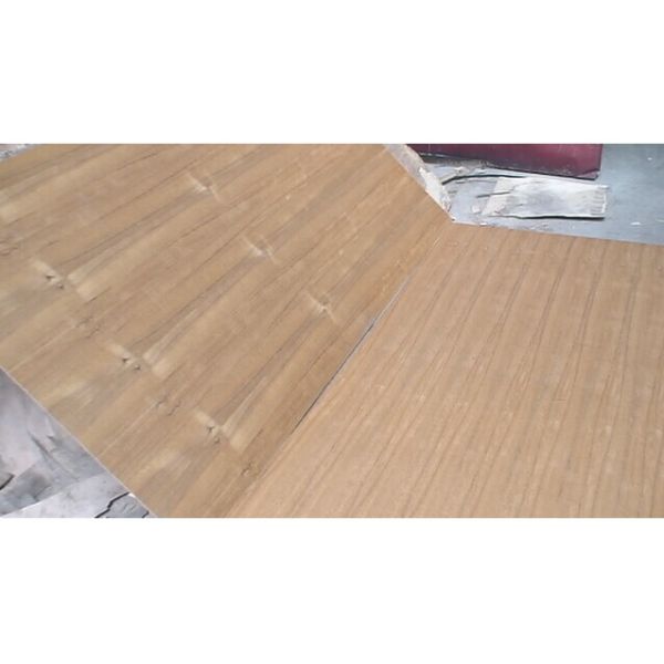 Облицовка отрезка четверти мебели, листы облицовки твёрдой древесины Teak Бирмы