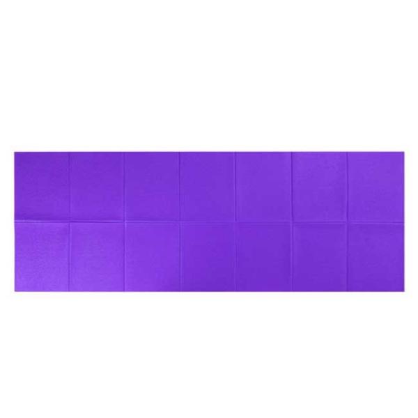 Colorfast Eco Friendly Yoga Mats , 3mm Foldable Non Slip Exercise Mat