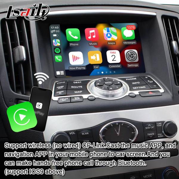 Lsailt 8G Android Infotainment Module para Infiniti Q60 G37 G35 Q40 2008-2016 Incluído CarPlay sem fio, Android Auto