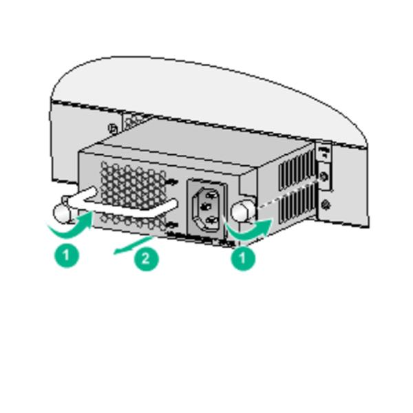 H3c Psr650c-12A AC Power Module Supports 650W AC Power