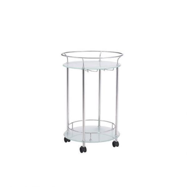 Metal Modern Drinks Trolley Gold Glass Bar Cart Hotel Food Serving