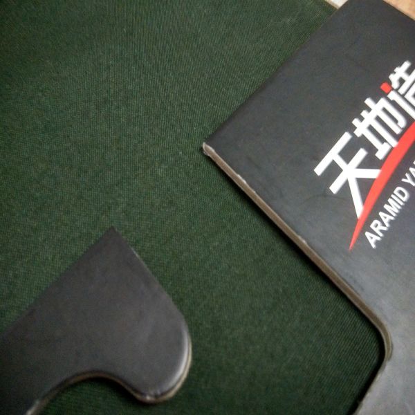 Good Moisture Resistance Blue Aramid Fiber Cloth Made with Spinning Yarn Providing Superior Strength and Heat Resistance