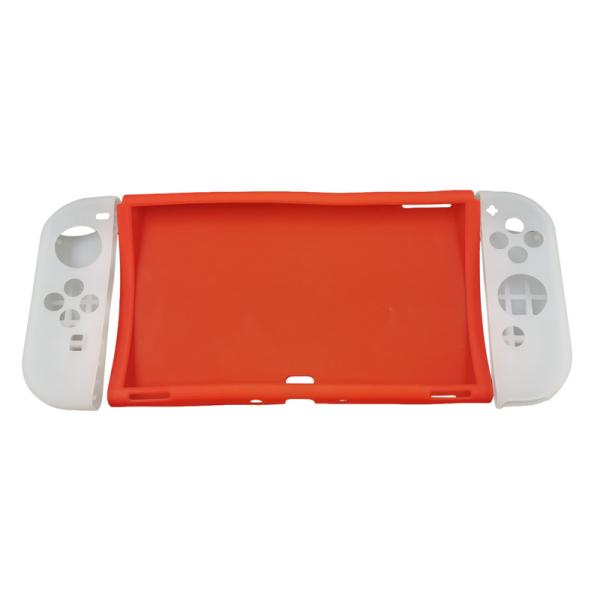 Game Controller Protector 5 in 1 Hard Portable Travel Storage Pocket Bag Screen Protector Thumb Stick Grip for NS Oled Console
