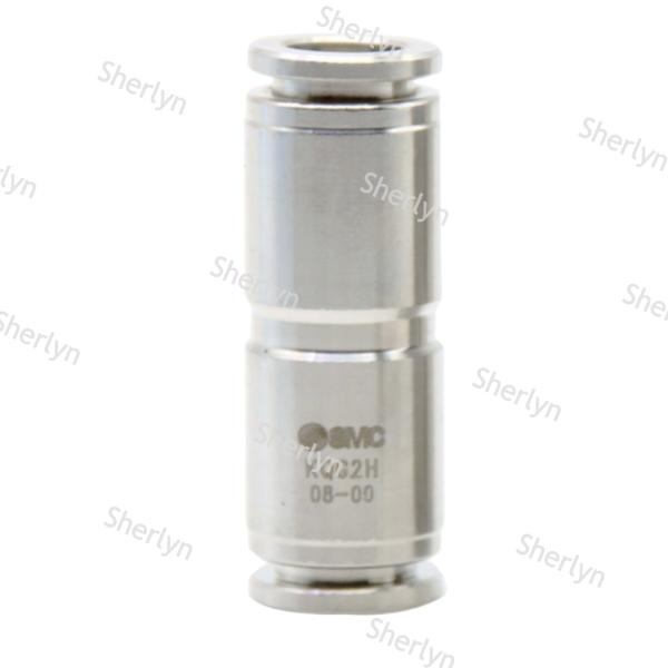 SMC Push To Connect raccords en acier inoxydable KQG2H06-00 tube droit 4E2-1ES/KQ2A43 raccord à une touche.
