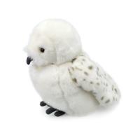 EN71 cabeza lavable a máquina Owl Plush Toy blanco rotativo