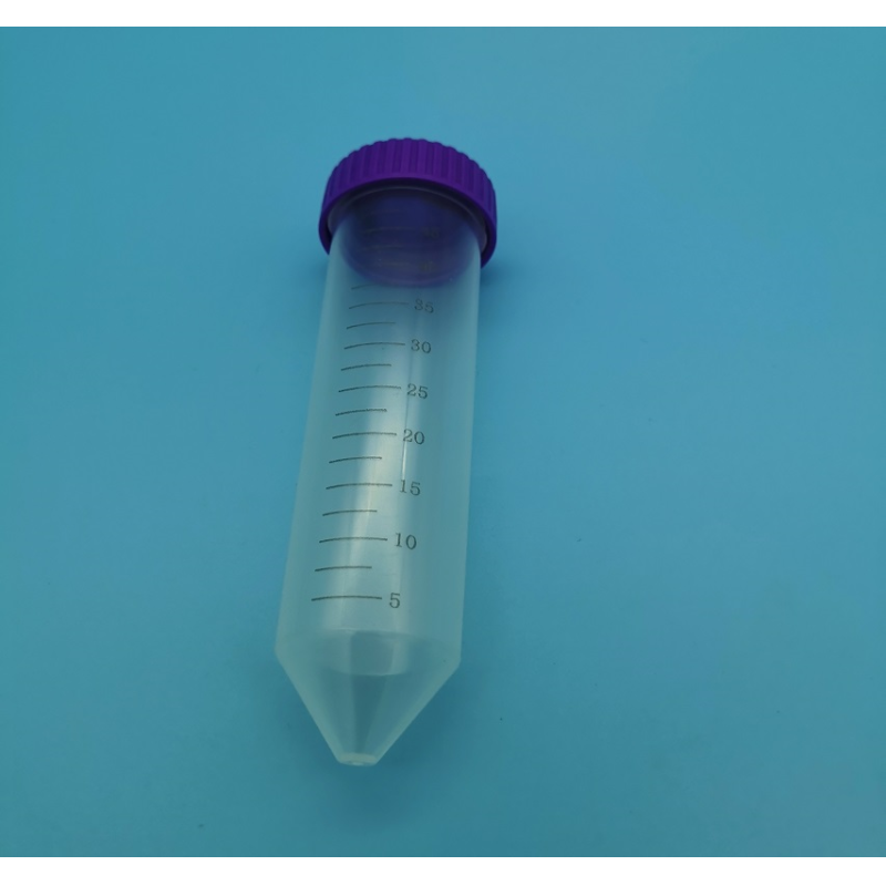 HDPE Polypropylene Medical Laboratory Consumables 10ml Centrifuge Tube Flat Cap Round Bottom