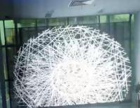 P3.91-7.82mm Ecrã de visualização LED transparente 6000 Nits